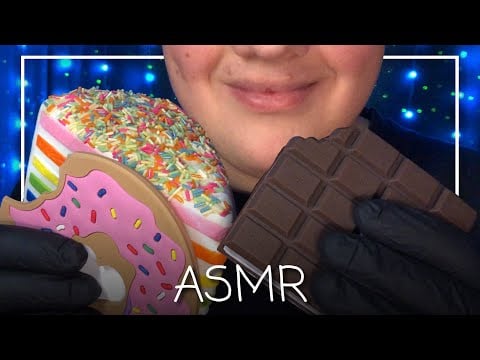 1 Minute ASMR Fake Food Triggers! 🍜🍰