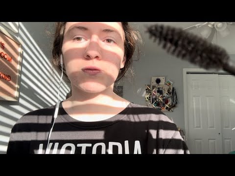 asmr | applying mascara on you!