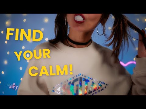 Intense Tingles: Gum Chewing & Hair Play ASMR Experience (No Talking)