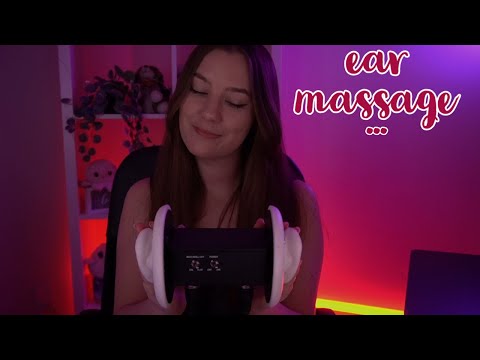 ASMR ♡ 3Dio Lotion Ear Massage (No talking)