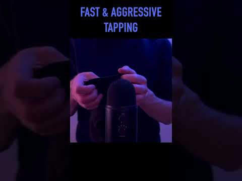ASMR Fast & Aggressive Tapping #asmr #asmrnotalking #asmrtapping #asmrrhythmic