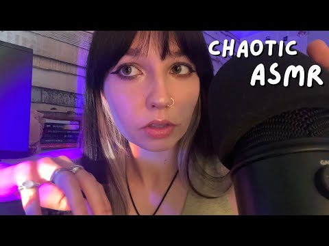 Chaotic and Unpredictable ASMR | Mouth Sounds, Jewelry Sounds, Mic Triggers