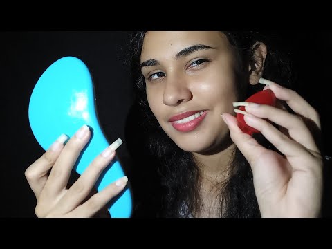 ASMR TRATAMENTO DE PRINCESA EM VOCÊ "em alguns MINUTOS VOCÊ vai cair no SONO"