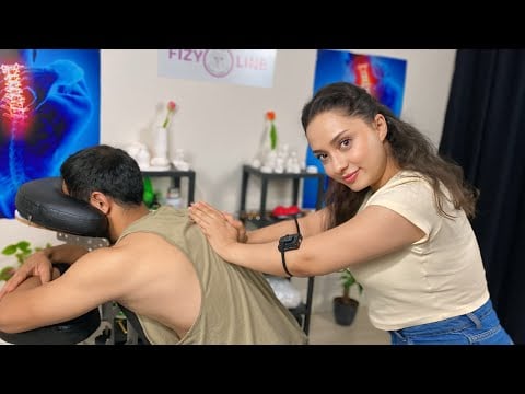 ASMR Massage Sedef - I'm Back (neck,arm)