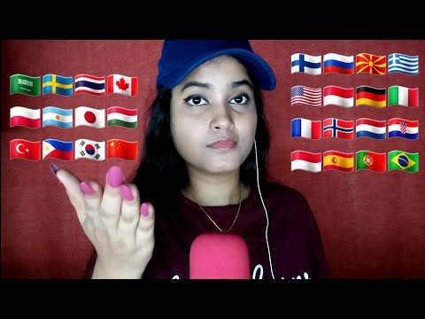 ASMR "Challenge" in 35+ Different Languages