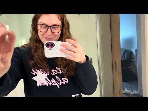 ASMR hotel room tour - whispering, camera tapping, chatting