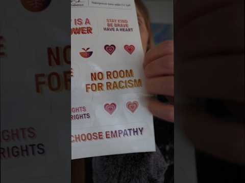 Sticker Arks #stickers #asmr #rainbow #choose #emphaty #asmrsounds