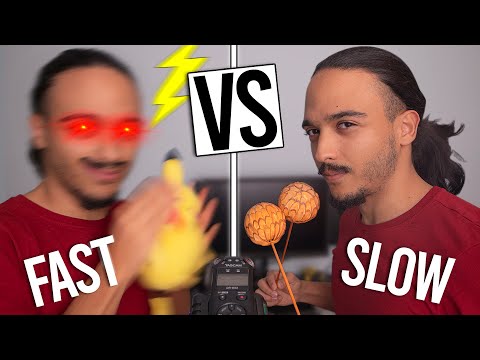 MI PRIMO PRUEBA ASMR RÁPIDO VS ASMR LENTO ¿Cuál es MAS RELAJANTE?