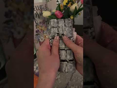 🌙 ASMR FRANÇAIS : CHOCOLAT WAX 🍫🕯️  #asmr #satisfying #shorts #short