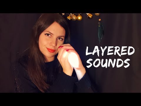 ASMR FRANCAIS / 😴 Je t'endors avec du visuel, face touching et de l'inaudible (layered sounds)