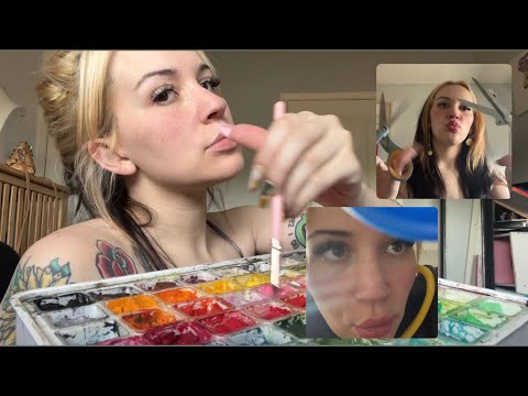 FAST ASMR Roleplays (Painting You, Haircut, Medical Doctor Exam) Lofi