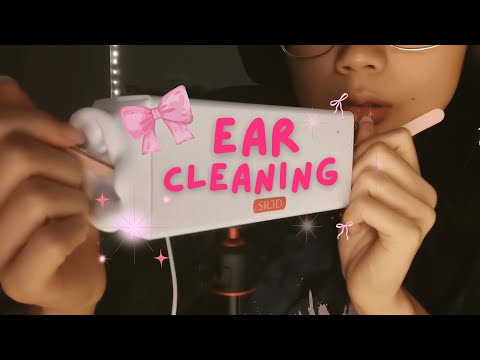 fast and aggressive asmr | ear cleaning and tapping, mouth sounds, pairs, cupped yaps