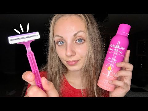 ASMR Shave and Pampering! 🪒 (Female)