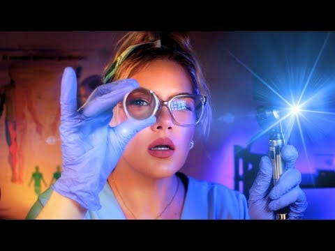 ASMR Unclogging Your Ears 🩺 Intense Otoscope Inspection & Deep Ear Cleaning | Up Close, Binaural