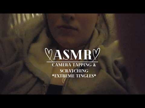 asmr lofi camera tapping & scratching + necklace sounds