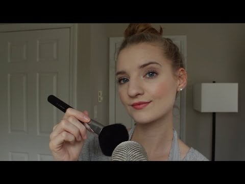 [ASMR] Mic Brushing + Some Whispering