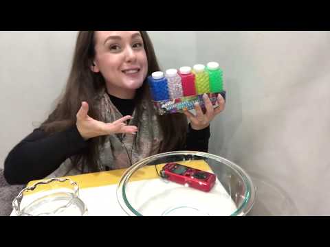 Making Rainbow Colored Orbeez ASMR