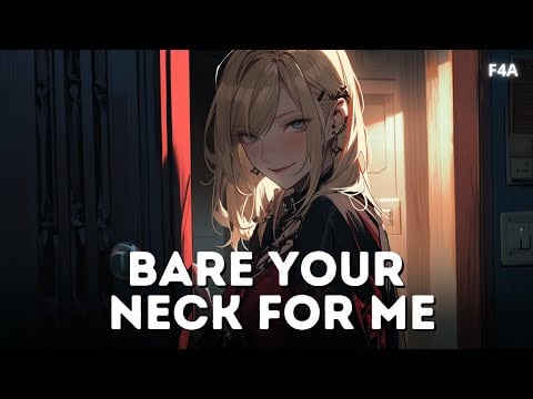 Vampire Roomie Needs your Help 🩸 | Willing Feeding | Light Hypnosis | Cuddles in Bed | Wholesome