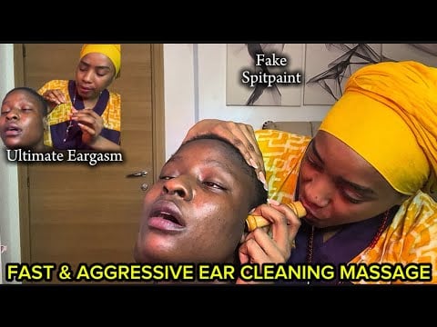 ASMR✨ULTIMATE RELAXING EAR INTENSE MASSAGE,SPITPAINT THAT SENT VICTORIA TO ANOTHER DIMENSION,SATISFY