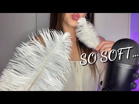 You’ve NEVER Felt Kisses Like This… 💋🪶 Feather Touch (No Talking ASMR)