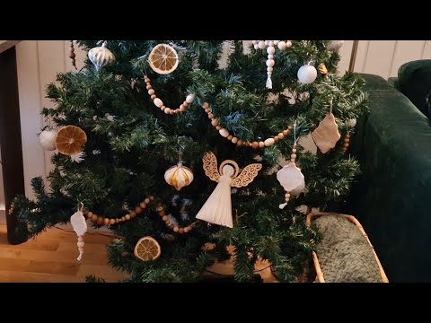ASMR på Svenska - 45 minuter lofi, ramble och visar min inredning, jul dekoration osv