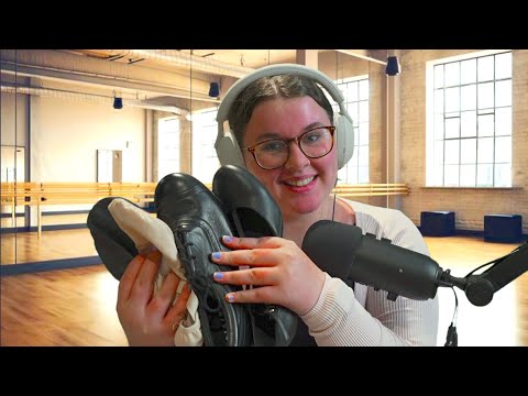 Soft Spoken Dance Teacher Shows You Dance Shoes | ASMR