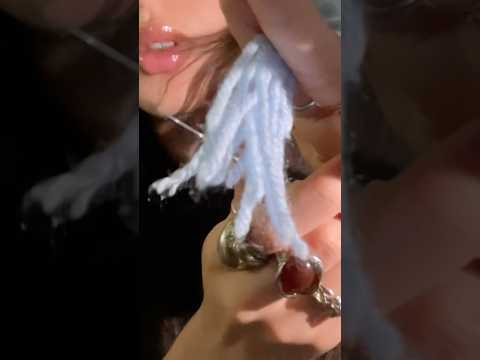 #asmr giving you a haircut 🌸 full video on YouTube