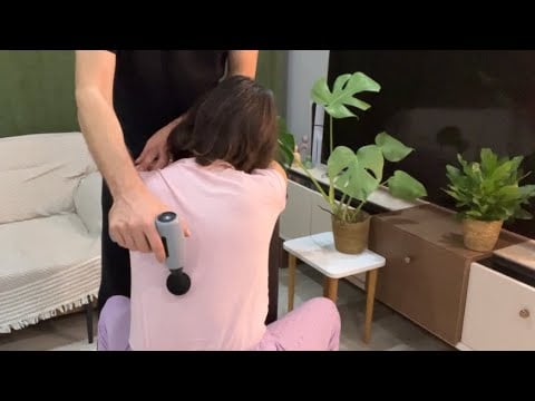Back Massage | Hair Scratching | Massager Relaxing