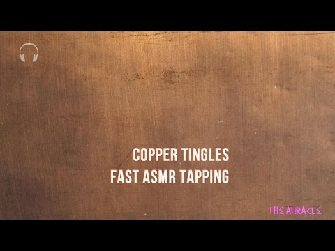 Copper Tingles [ASMR] ★ Layered Fast Tapping ★ [Binaural] [Tapping] [no talking]