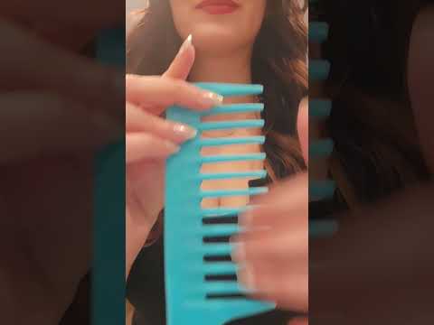 ASMR Comb Sounds #asmr #relax #asmrsounds #tingles #relaxationsounds #triggersforsleep #relaxing