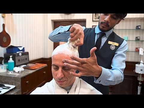 ASMR at Truefitt & Hill 👑 Shave & Head Massage Like You’ve NEVER Seen!