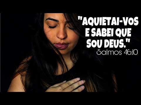 [ASMR] Oração BEM FORTE para CRISE DE ANSIEDADE | ASMR com Deus