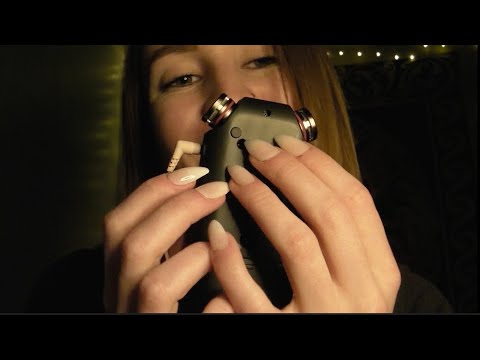 ASMR - Tongue clicking & gentle tapping 😌