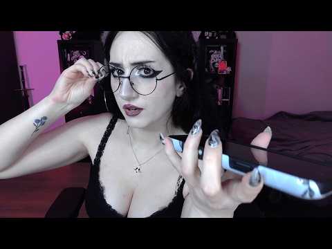 ASMR ✞ Are you...hallucination maxxing? Occult archivist interviews you