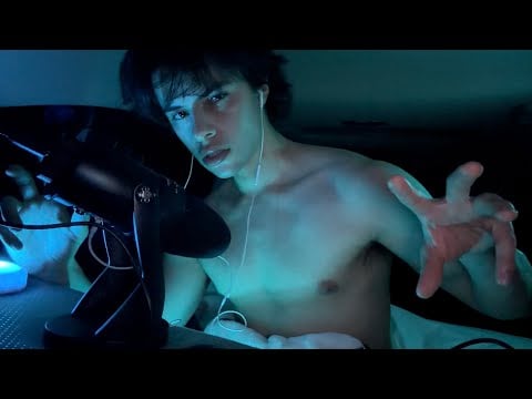 ASMR mouth sounds and visual triggers