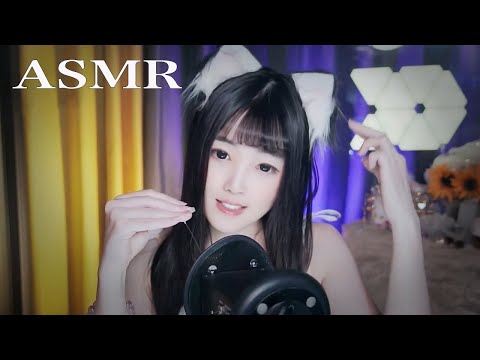 【ASMR直播录像vol 134】采耳捂耳吸脑子，触发你的睡眠，提升睡眠质量