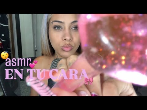 Te hago ASMR visual en tu carita ✨😌 (muy cerca) 