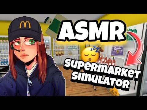 ASMR Français • J'OUVRE MON SUPERMARCHÉ (SuperMarket Simulator) 💤😴 (Chuchotements relaxant ✨)