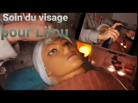 Asmr français "Soins personnel pour Lilou "  demande de certains  abonnés 🎤🎧🙂