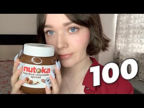 asmr 100 triggers in 1 minute
