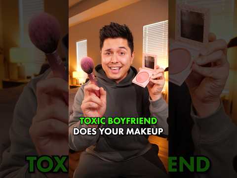 POV: Toxic Boyfriend Does Your Makeup ❤️ | #ASMR