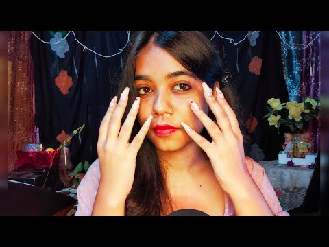 INDIAN ASMR| NAILS TAPPING 💅🏾+ INTENSE LAYERED MOUTH SOUNDS