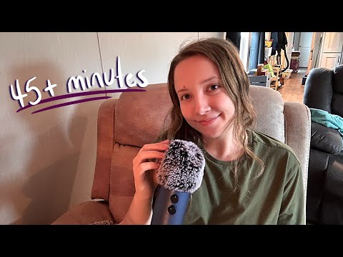 long & cozy whisper ramble w/ random triggers ✨ASMR✨