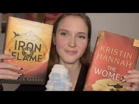 ASMR 2024 Book Review (close whispers, book tapping)