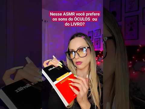 ASMR:Qual gatilho te relaxa mais?#shorts