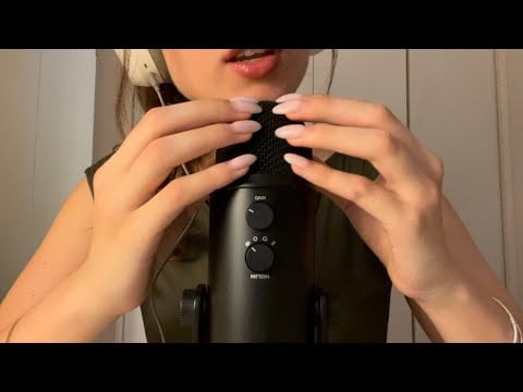 ASMR Mic Gripping, Swirling, and Scratching 🎙️🌙