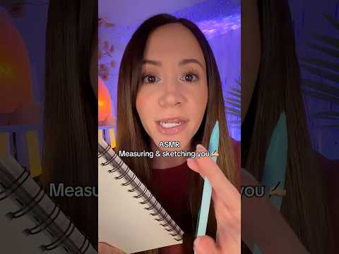 Measuring & Sketching You #asmr