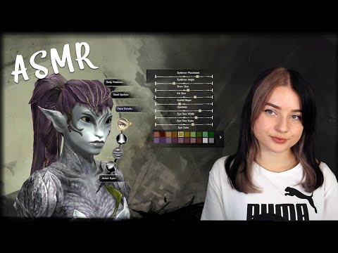 ASMR Guild Wars 2 🐉 Character Creation & 60K Giveaway! 🏆 Soft Spoken, Clicky Mouse Sounds