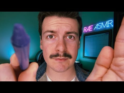 [ASMR] Drawing On Your Face with Harold's Purple Crayon | Lens Tapping | Visual ASMR Triggers