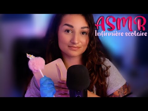 ASMR FRANÇAIS : ROLEPLAY INFIRMIÈRE SCOLAIRE 🩺👩🏻‍⚕️